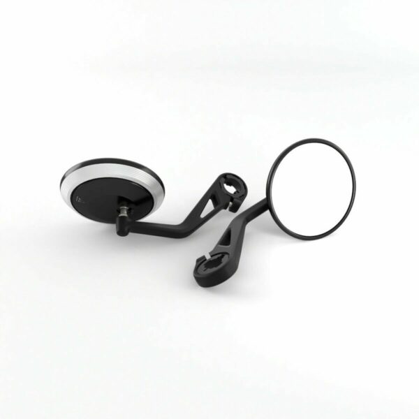 Retrovisores anclados en el extremo del manillar mecanizados