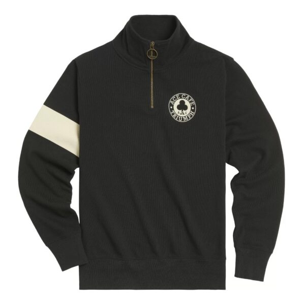 ACE CAFE HALF ZIP SWEATSHIRT